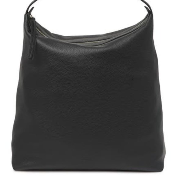 Everlane The Boss Black Leather Hobo Bag - Picture 1 of 6